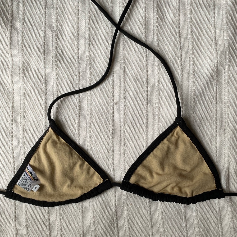 String Bikini Triangle Top - Picture 2 of 3